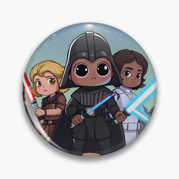 Item preview, Planets Cartoon Art Adventures Star Wars Characters Lightsabers designed and sold by ART ATTACK ZONE.