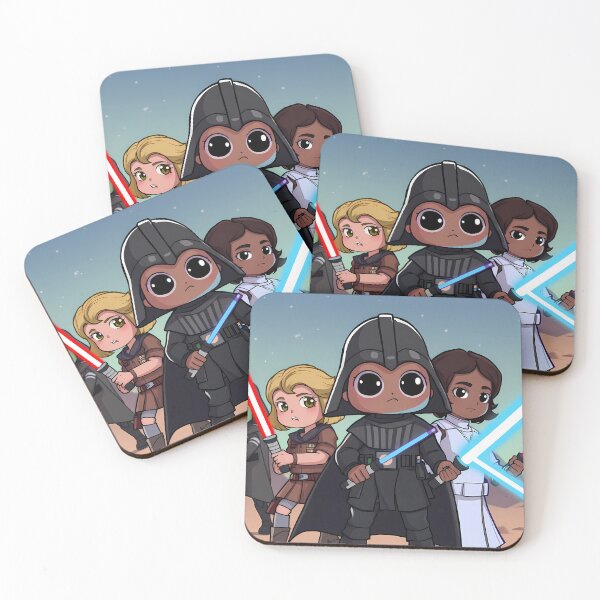 Item preview, Planets Cartoon Art Adventures Star Wars Characters Lightsabers designed and sold by ART ATTACK ZONE.