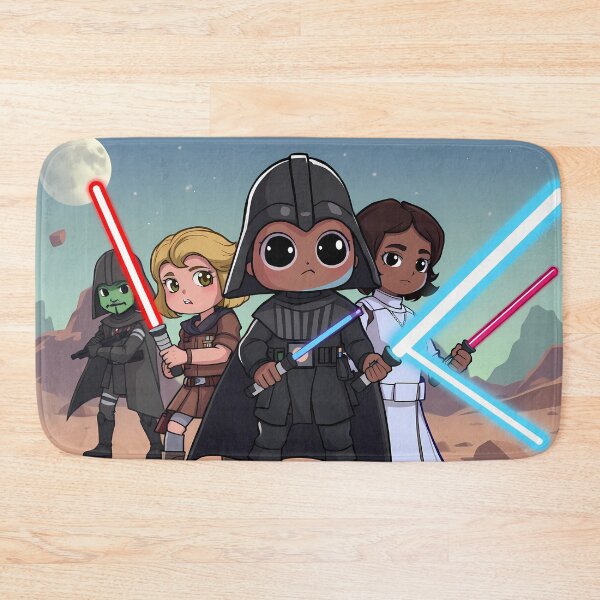 Item preview, Planets Cartoon Art Adventures Star Wars Characters Lightsabers designed and sold by ART ATTACK ZONE.