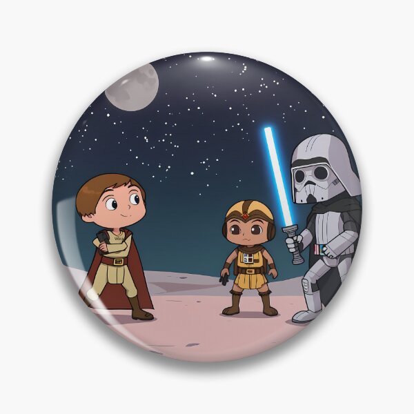 Item preview, Stars Cartoon Art Adventures Star Wars Characters Lightsabers designed and sold by ART ATTACK ZONE.