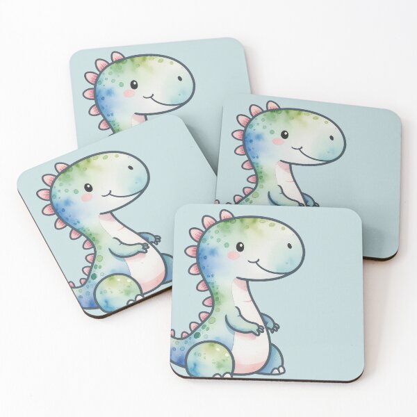 Item preview, Cute Dinosaur- Baby Velociraptor designed and sold by Pixelo Studio.