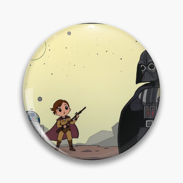 Item preview, Stellar Cartoon Art Adventures Star Wars Characters Lightsabers designed and sold by ART ATTACK ZONE.
