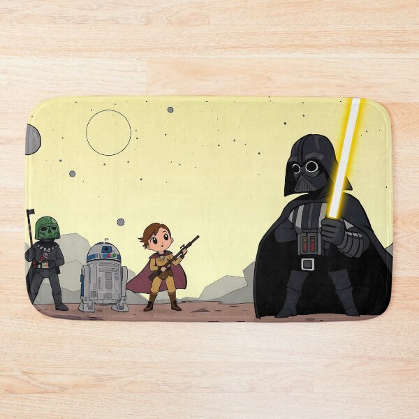 Item preview, Stellar Cartoon Art Adventures Star Wars Characters Lightsabers designed and sold by ART ATTACK ZONE.