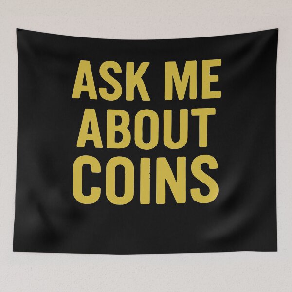Item preview, Ask Me About Coins Treasure Hunting Detectorist designed and sold by LuminOrb.