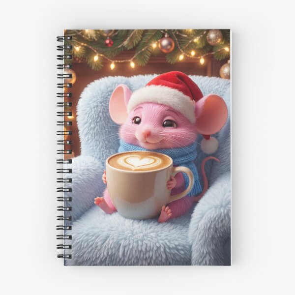 Item preview, Mousy Christmas Latte Cozy Art designed and sold by PuppyBerry.