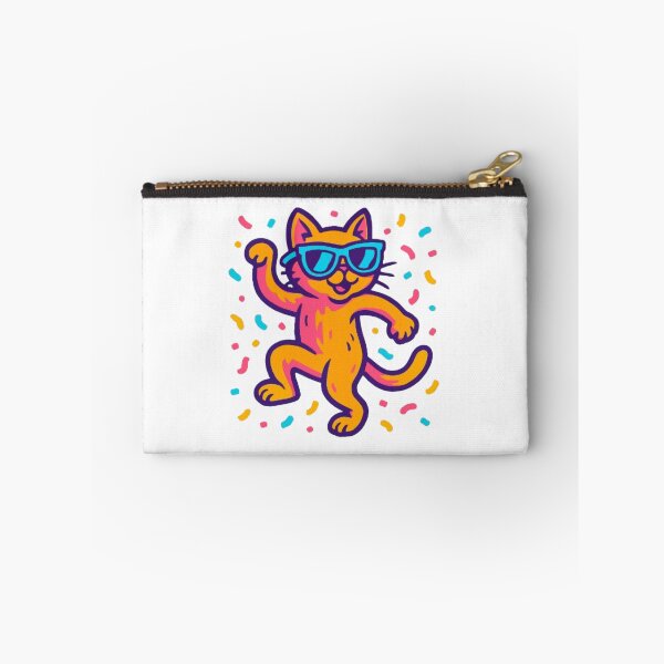 Item preview, Cute dancing cat - Colorful cat - Gift for cat lovers designed and sold by Gradasdaughter.