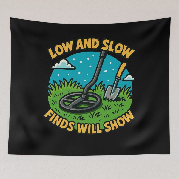 Item preview, Low And Slow Finds Will Show Metal Detecting designed and sold by LuminOrb.