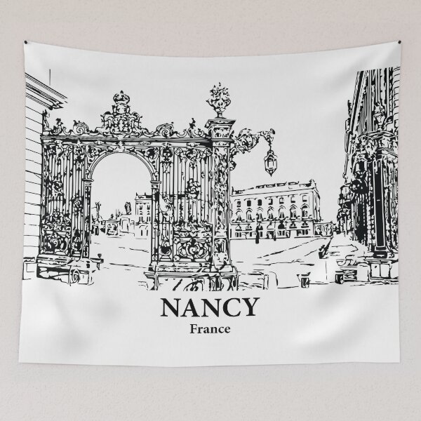 Item preview, Nancy - France designed and sold by Lakeric Cityscapes.