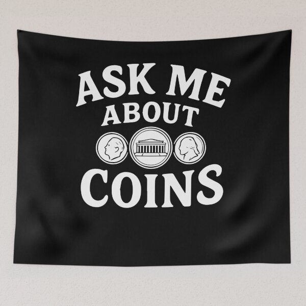 Item preview, Ask Me About Coins Funny Metal Detecting designed and sold by LuminOrb.