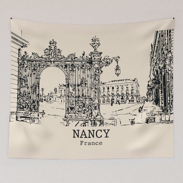 Item preview, Nancy - France designed and sold by Lakeric Cityscapes.