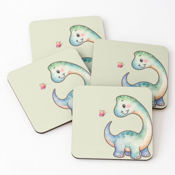 Item preview, Cute Dinosaur: baby Brachiosaurus designed and sold by Pixelo Studio.