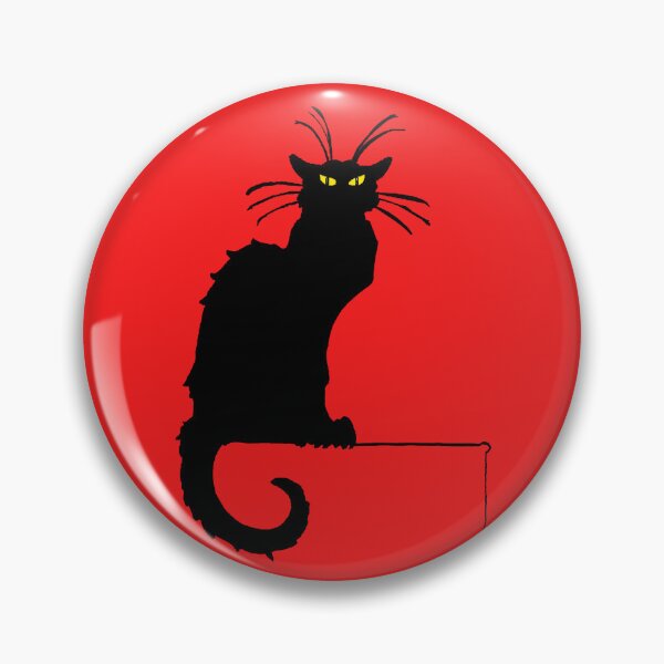 Item preview, Le Chat Noir Vintage Black Cat Art Silhouette designed and sold by simpsonvisuals.