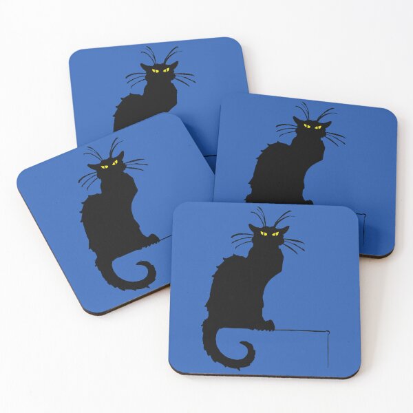 Item preview, Le Chat Noir Vintage Black Cat Art Silhouette designed and sold by simpsonvisuals.