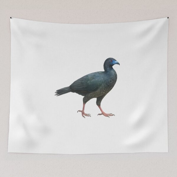 Item preview, Black Guan (Chamaepetes unicolor) designed and sold by HOMETOWN86.