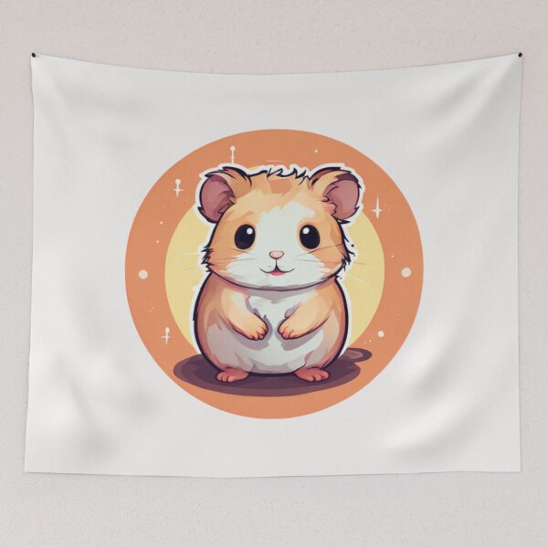 Item preview, Cute Hamster Art designed and sold by Planetporridge.