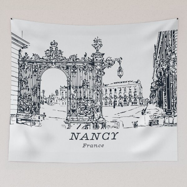 Item preview, Nancy - France designed and sold by Lakeric Cityscapes.