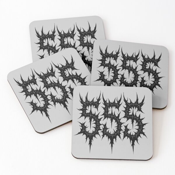 Item preview, Angel Number 555 Spiky Gothic Art – Dark Metal Numerology Design designed and sold by Mystikos Art.