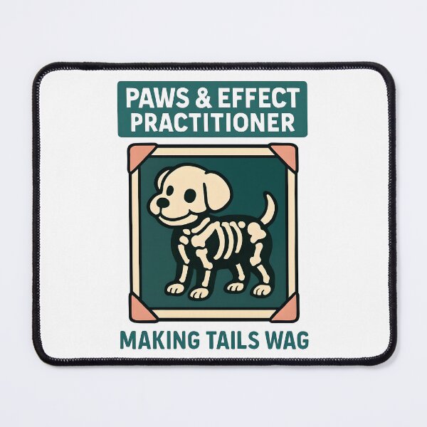 Item preview, Paws and Effect Practitioner Making Tails Wag designed and sold by TeeTimeTreasure.