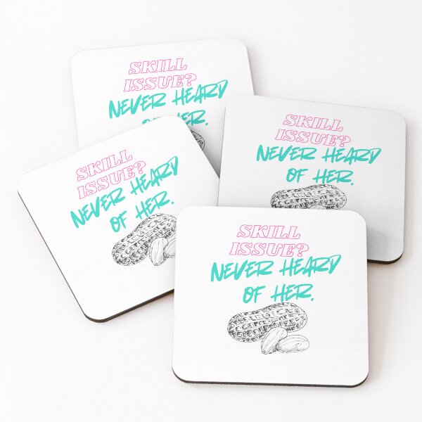 Item preview, Skill Issue? Never Heard of Her – Trendy Gamer Quote designed and sold by SloganSauce.