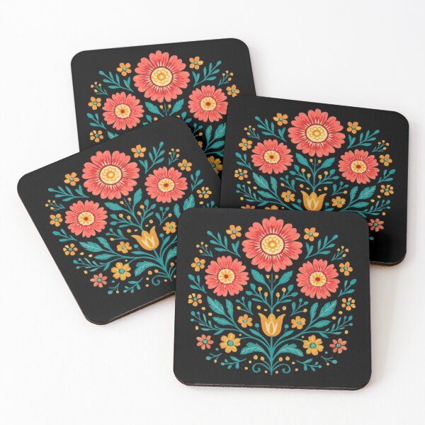 Item preview, Colorful flower pattern - Boho flowers - Gift Idea  designed and sold by Gradasdaughter.