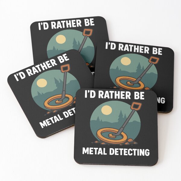 Item preview, I'd Rather Be Metal Detecting Treasure Hunt designed and sold by LuminOrb.