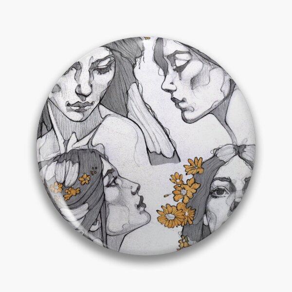 Item preview, Golden Flowers designed and sold by EnaBianca.