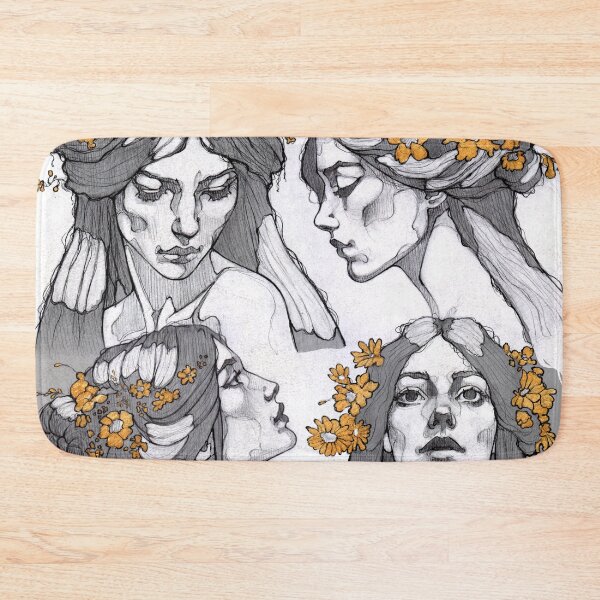 Item preview, Golden Flowers designed and sold by EnaBianca.