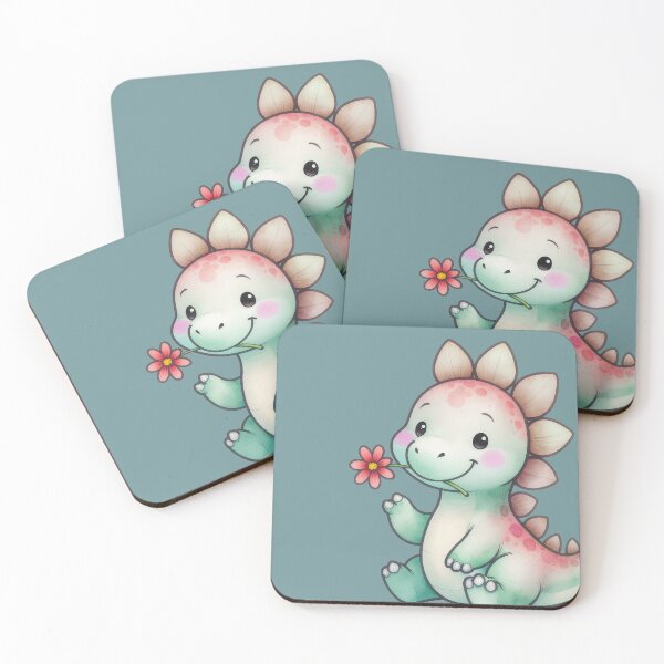 Item preview, Cute Dinosaur: Baby Stegosaurus designed and sold by Pixelo Studio.
