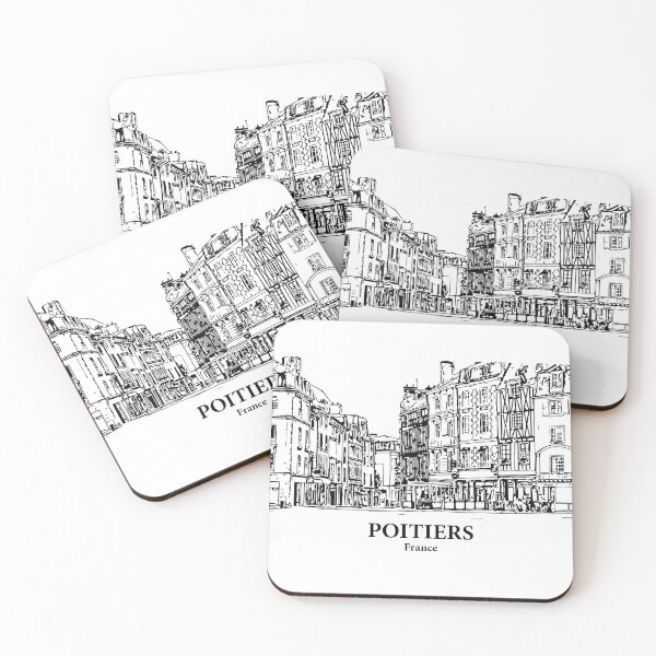 Item preview, Poitiers - France designed and sold by Lakeric Cityscapes.