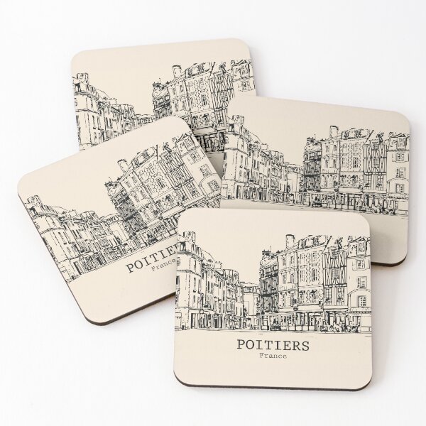 Item preview, Poitiers - France designed and sold by Lakeric Cityscapes.