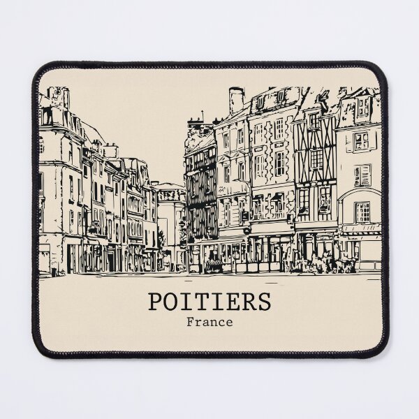 Item preview, Poitiers - France designed and sold by Lakeric Cityscapes.