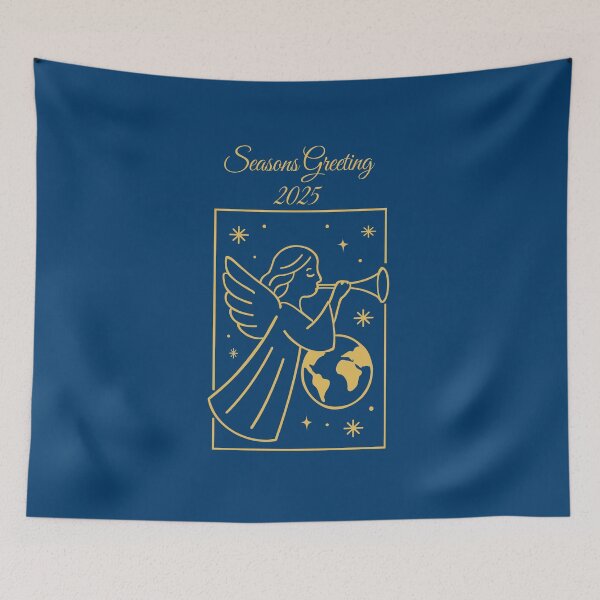 Item preview, Radiant Proclamation - Seasons Greetings 2025 designed and sold by VoglR.