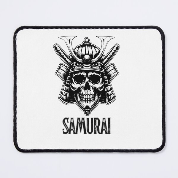 Item preview, Samurai Skull Warrior – Japanese Ronin Helmet Dark Art Illustration designed and sold by MysticCloud909.