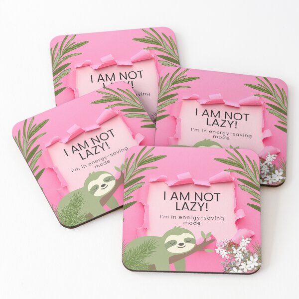 Item preview, I am not Lazy! I'm in energy-saving mode. designed and sold by ZibaCentralShop.