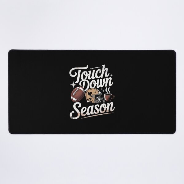 Item preview, Touch Down Season Football Coffee Latte Fall Football Autumn designed and sold by Belkisallen.