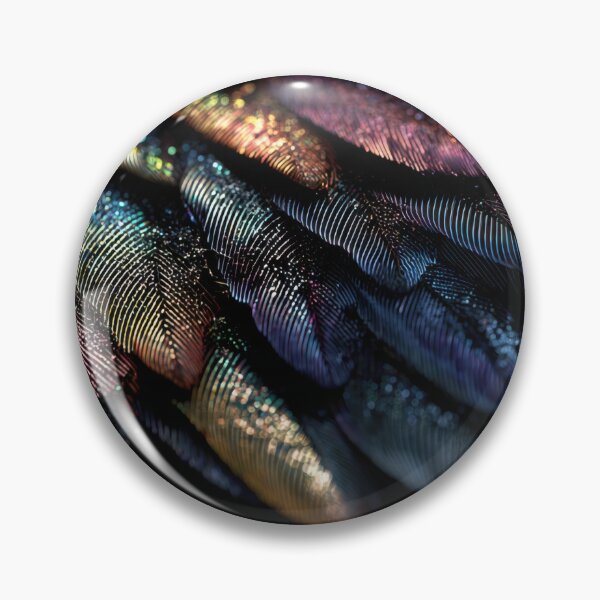Item preview, Colorful feathers form patterns designed and sold by anytka.