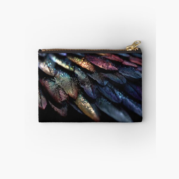 Item preview, Colorful feathers form patterns designed and sold by anytka.