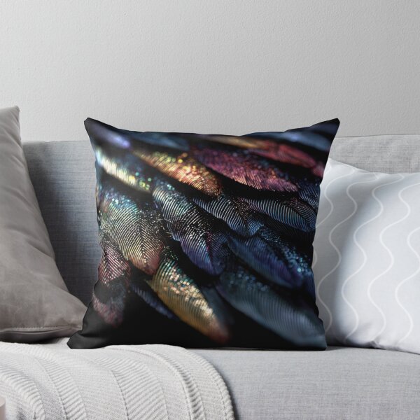 Item preview, Colorful feathers form patterns designed and sold by anytka.