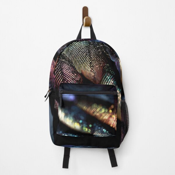 Item preview, Colorful feathers form patterns designed and sold by anytka.