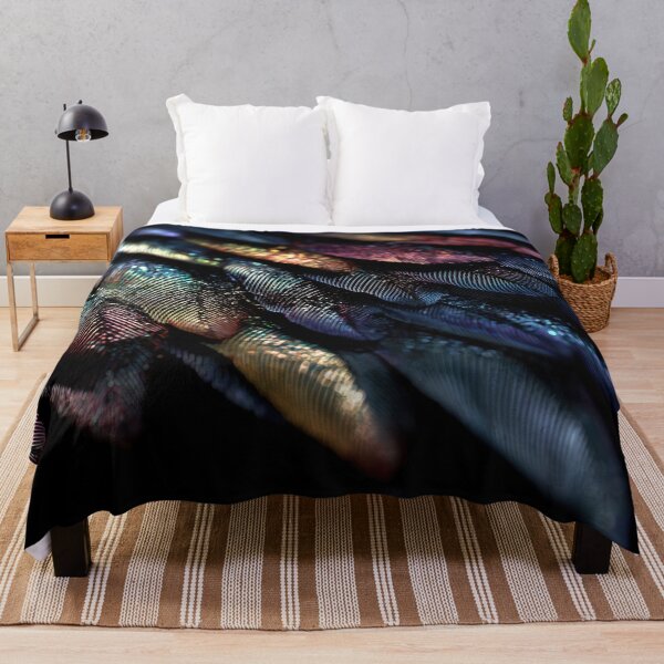 Item preview, Colorful feathers form patterns designed and sold by anytka.