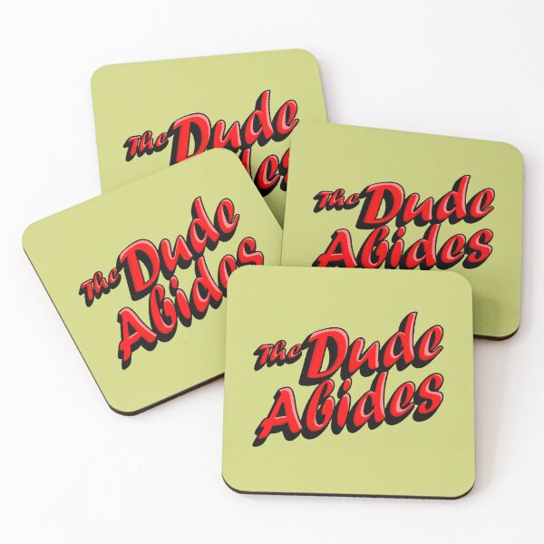 Item preview, The Dude Abides - Cool Retro Script Chill Vibe Typography designed and sold by denip.