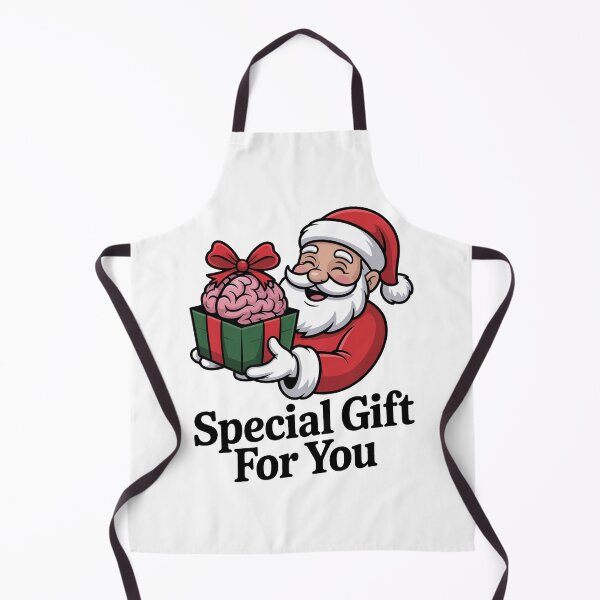 Item preview, Santa’s Special Brainy Christmas Gift designed and sold by MonkiFlipp.