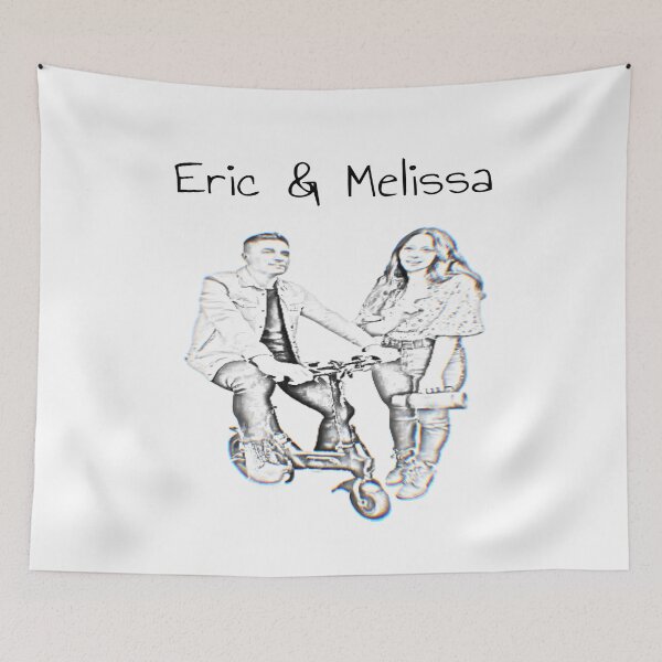 Item preview, Eric Winter and Melissa O'Neil designed and sold by Joy Michelle's Art Shop.