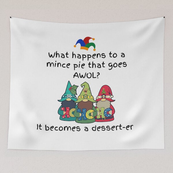 Item preview, What happens to a mince pie that goes AWOL? designed and sold by MPC-Mince-Pies.