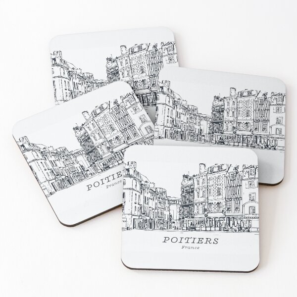 Item preview, Poitiers - France designed and sold by Lakeric Cityscapes.