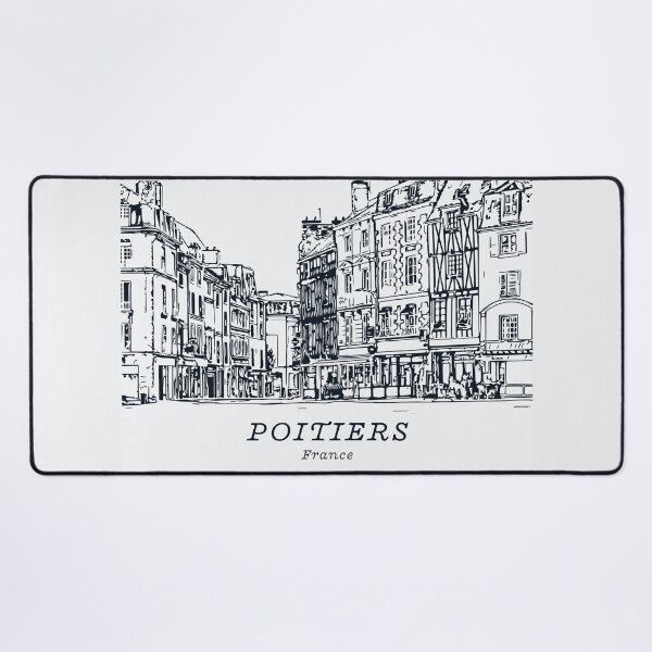 Item preview, Poitiers - France designed and sold by Lakeric Cityscapes.
