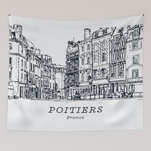 Item preview, Poitiers - France designed and sold by Lakeric Cityscapes.