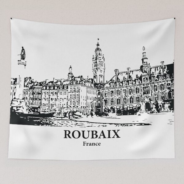 Item preview, Roubaix - France designed and sold by Lakeric Cityscapes.