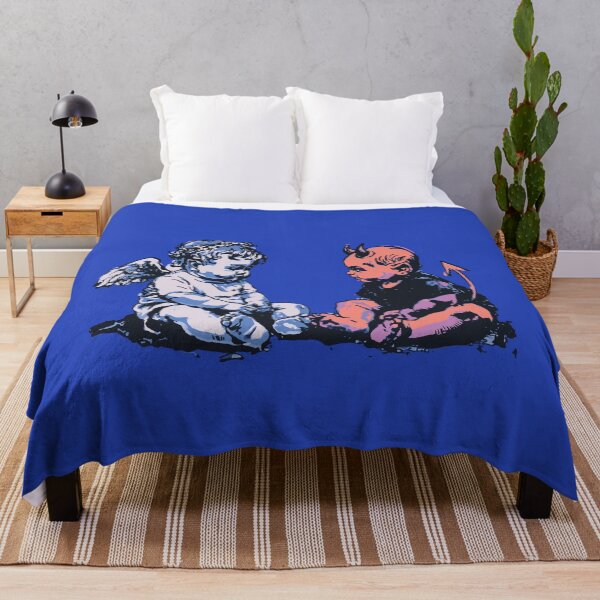 Item preview, Angel and Devil Babies – Good vs Evil Art designed and sold by Mystikos Art.