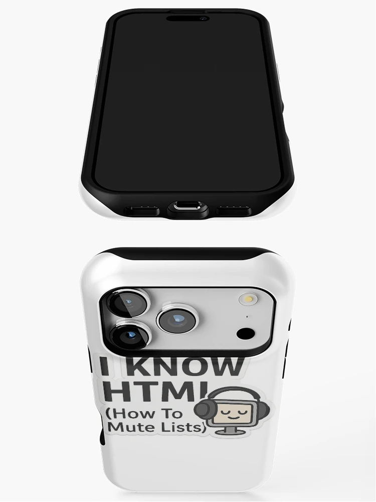 Thumbnail 3 of 4, iPhone Case, HTML designed and sold by NathsCustoms.